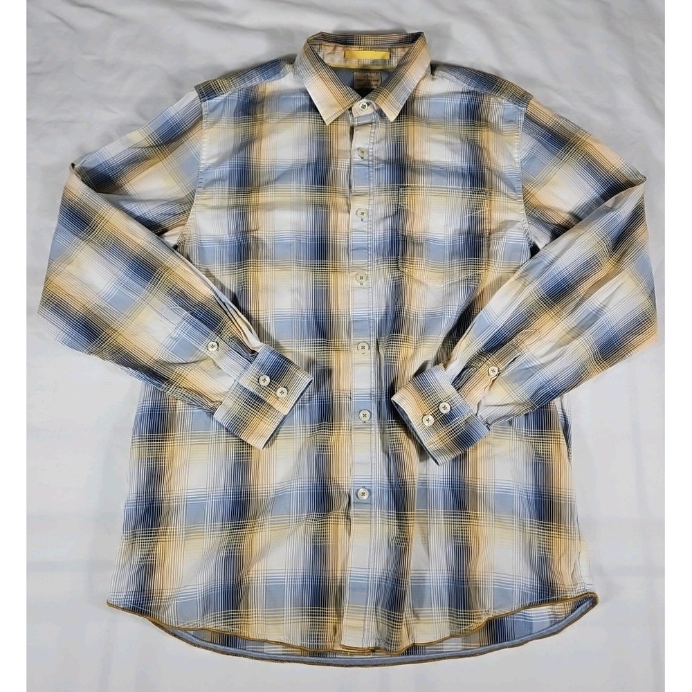 Tommy Bahama Long Sleeve Button Up‎ Plaid Shirt Mens Large